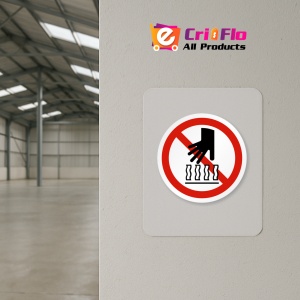 Indicator Eticheta pentru suprafata fierbinte Nu atingeti, Sticker autocolant - Img 3