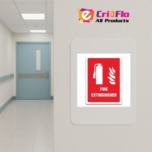 Indicator EXTINGUISHER SIGN, Sticker autocolant - Img 4