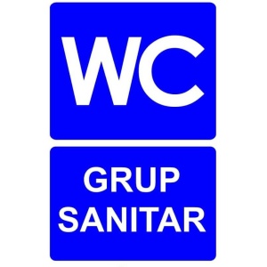 Indicator Grup sanitar indicator de obligativitate, Sticker autocolant