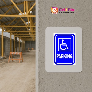 Indicator Handicap Parking sign, Sticker autocolant - Img 5