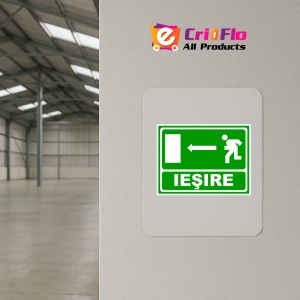 Indicator Iesire in stanga, Sticker autocolant - Img 3