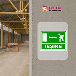 Indicator Iesire in stanga, Sticker autocolant - Img 5