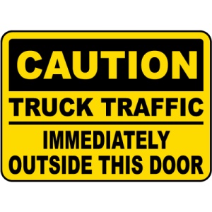Indicator Immediately Outside This Door Sign, Sticker autocolant