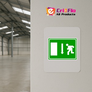 Indicator In jos pentru salvare, Sticker autocolant - Img 3