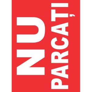 Indicator Ndicator nu parcarti, Sticker autocolant