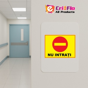 Indicator Nu intrati, Sticker autocolant - Img 4