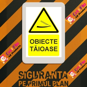 Indicator Obiecte taioase indicator de avertizare, Sticker autocolant - Img 3