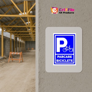 Indicator Parcare biciclete, Sticker autocolant - Img 5