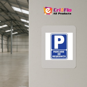 Indicator Parcare de resedinta, Sticker autocolant - Img 3