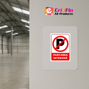 Indicator Parcare interzisa, Sticker autocolant - Img 3