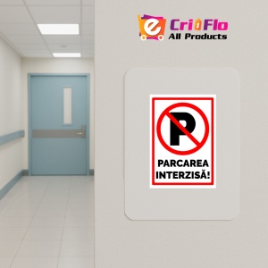 Indicator Parcarea interzisa, Sticker autocolant - Img 4