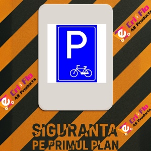 Indicator Parcari pentru bicicleta, Sticker autocolant - Img 2