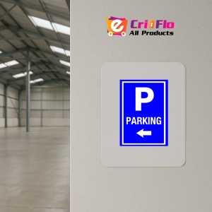 Indicator Parking With Left Arrow Sign, Sticker autocolant - Img 3