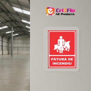Indicator Patura de incendiu, Sticker autocolant - Img 4