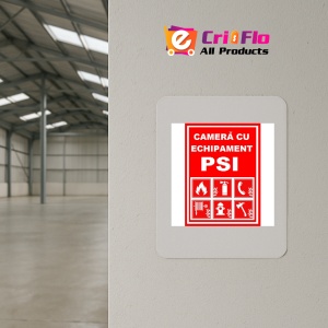 Indicator Pentru camera cu echipament psi, Sticker autocolant - Img 3