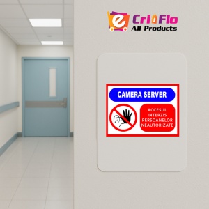 Indicator Pentru camera server, Sticker autocolant - Img 4