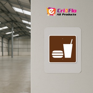 Indicator Pentru camping Snack Bar, Sticker autocolant - Img 3