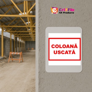 Indicator Pentru coloana uscata, Sticker autocolant - Img 5
