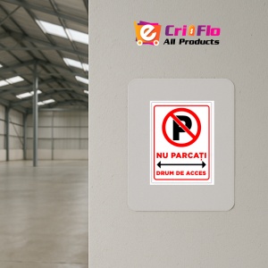 Indicator Pentru drum de acces nu parcati, Sticker autocolant - Img 3