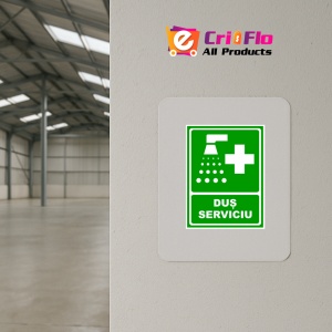 Indicator Pentru dus serviciu, Sticker autocolant - Img 3