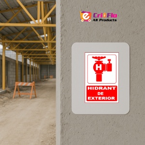 Indicator Pentru hidrant exterior, Sticker autocolant - Img 5