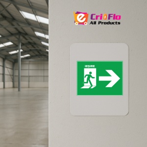 Indicator Pentru iesire de siguranta cu directia la dreapta, Sticker autocolant - Img 3