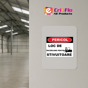 Indicator Pentru loc de incarcare pentru stivuitoare, Sticker autocolant - Img 3
