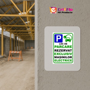 Indicator Pentru loc de parcarea masinilor electrice, Sticker autocolant - Img 5