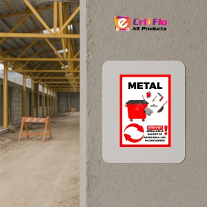 Indicator Pentru metal, Sticker autocolant - Img 5