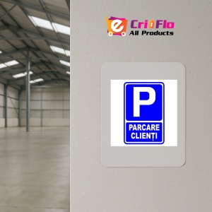 Indicator Pentru parcare clienti, Sticker autocolant - Img 3