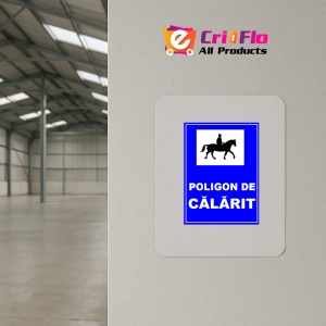 Indicator Pentru poligon de calarit, Sticker autocolant - Img 3