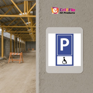 Indicator Pentru rezervare parcare persoana cu handicap, Sticker autocolant - Img 5