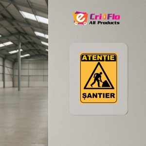 Indicator Pentru santier, Sticker autocolant - Img 3