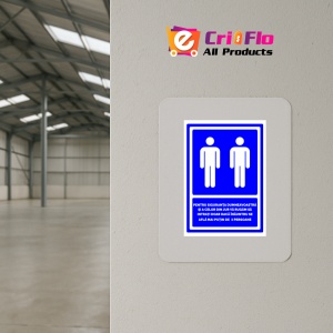 Indicator Pentru Siguranta Dumneavoastra Si A Celor Din Jur Va Rugam Sa Intrati Doar Daca Inauntru Se Afla Mai Putin de 2 Persoane, Sticker autocolant - Img 3