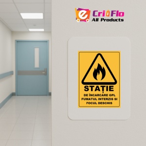 Indicator Pentru statie in incarcare GPL, Sticker autocolant - Img 4