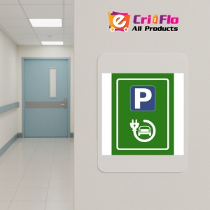 Indicator Pentru statii de incarcare pentru masini electrice, Sticker autocolant - Img 4