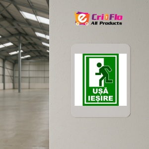 Indicator Pentru usa de iesire, Sticker autocolant - Img 3
