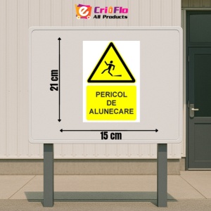 Indicator Pericol de alunecare indicator de avertizare, Sticker autocolant - Img 2