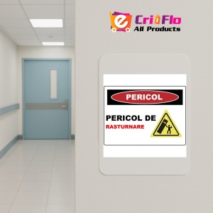 Indicator Pericol de rasturnare, Sticker autocolant - Img 4