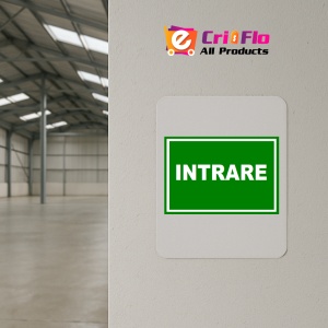 Indicator Placute pentru intrare, Sticker autocolant - Img 3