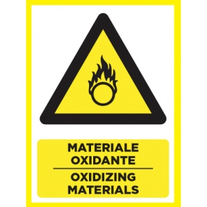 Indicator Placute pentru materiale oxidante oxidizing materials, Sticker autocolant