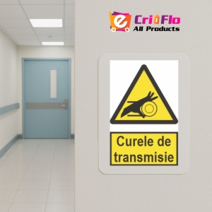 Indicator protectia muncii curele de transmisie, Sticker autocolant - Img 5
