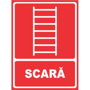 Indicator Scara, Sticker autocolant