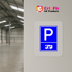 Indicator Semn de parcare rulote, Sticker autocolant - Img 4