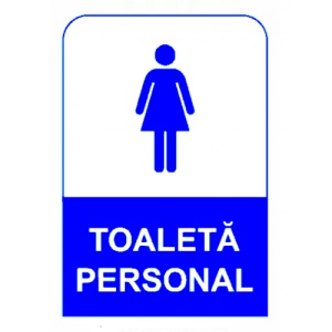 Indicator Semn de toaleta personal pentru femei, Sticker autocolant