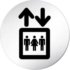 Indicator Semn pentru lift, Sticker autocolant
