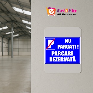 Indicator Semne de parcare nu parcati parcare rezervata, Sticker autocolant - Img 4