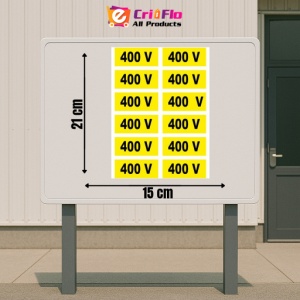 Indicator Set 12 400v, Sticker autocolant - Img 2