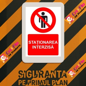 Indicator Stationarea interzisa indicator de interzicere, Sticker autocolant - Img 3
