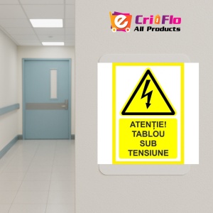 Indicator Tablou sub tensiune, Sticker autocolant - Img 5